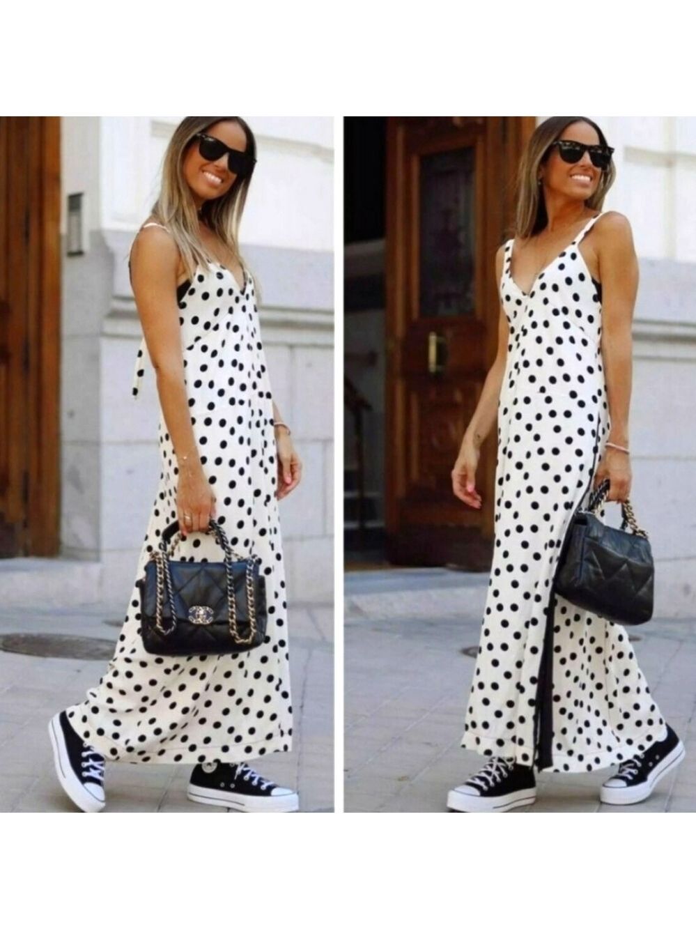 Zara Polka Dot Slip Dress - Limited Edition, Size XS